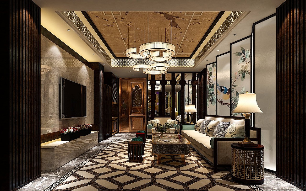 20张工装ktv效果图 1992效果图