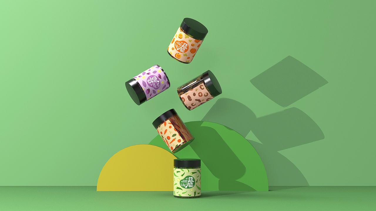 蔬脆×巫七也也 | 蔬菜脆包装设计（图ZMjE3MDE2Nzg0） - 包装 - 站酷设计师巫七也也原创素材 - 站酷ZCOOL