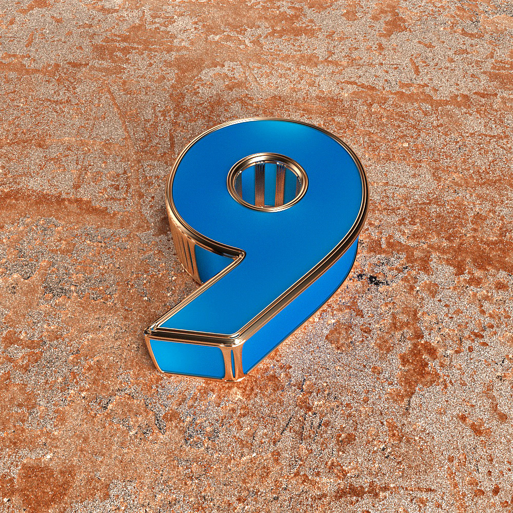 《C4D数字字体设计》