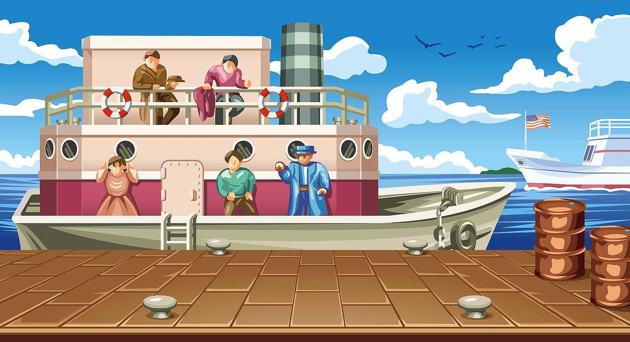 ken的码头场景,采用的是看起来比较顺眼的8人版的配色. 6767