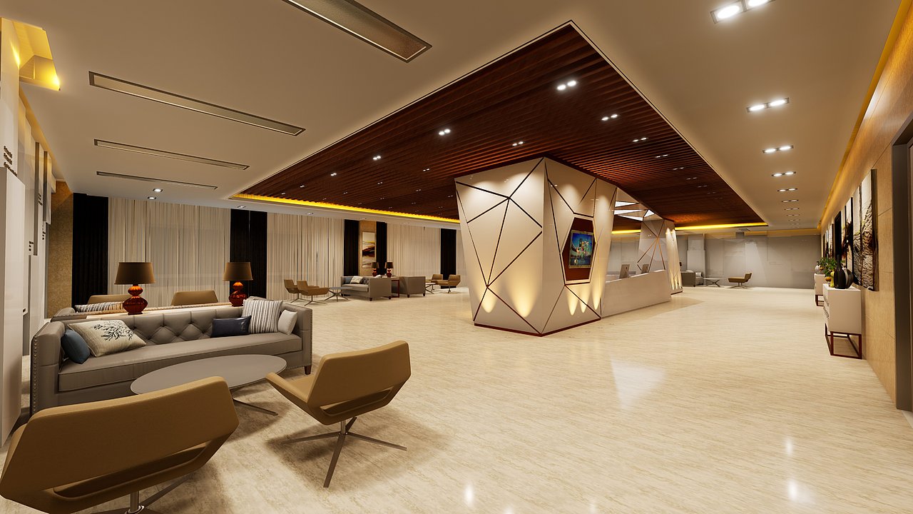 商业空间虚拟现实 虚拟办公虚拟酒店 虚拟样板房|空间|家装设计|蓝景