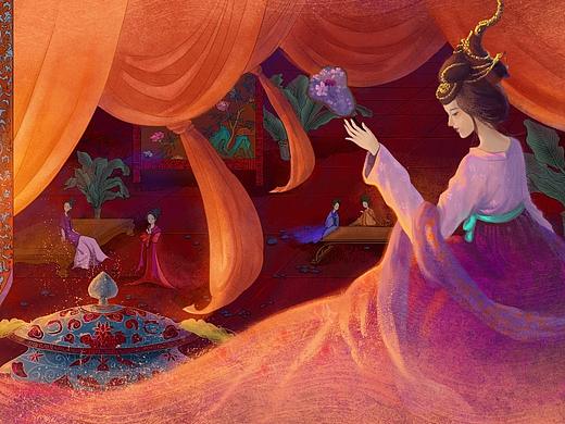 香炉（个人主页-ZNTg5NzE2MDQ=） - 新锐潮流插画 - 站酷设计师露茜茜原创素材 - 站酷ZCOOL