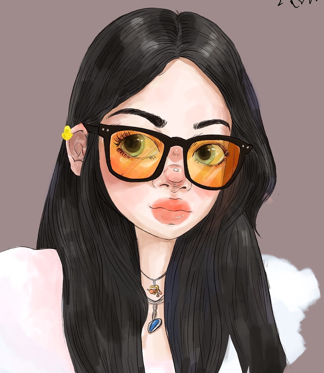 头像插画（图ZMjk1NzU3MDU2） - 儿童插画 - 站酷设计师粒粒lilo原创素材 - 站酷ZCOOL