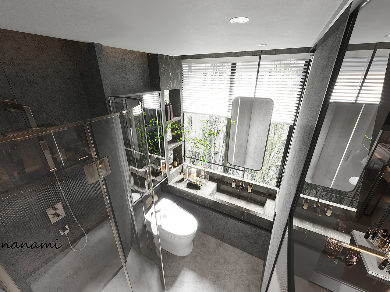 星夜设计||家装||现代轻奢黑白灰