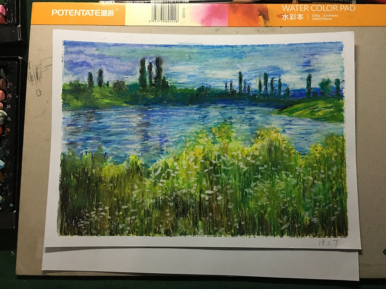 油画棒画（图ZMTQzOTIwOTYw） - 绘画 - 站酷设计师寝室长大师原创素材 - 站酷ZCOOL