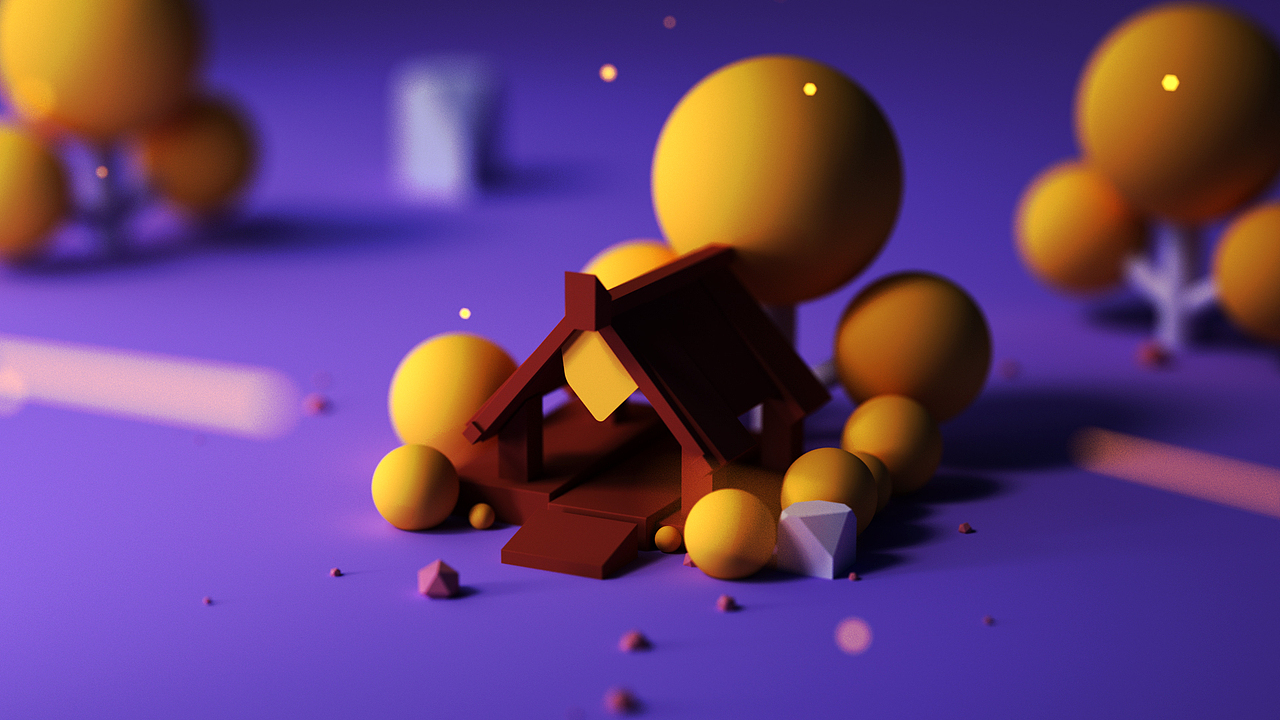 C4D微场景（图ZMTU5Njc0MDQ0） - 海报 - 站酷设计师荒木舟原创素材 - 站酷ZCOOL