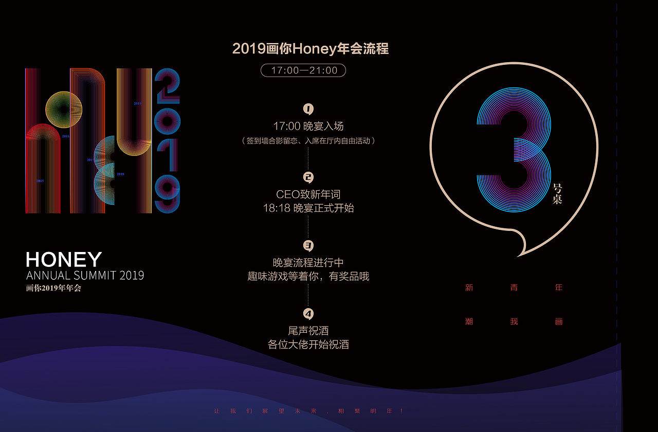 年会相关视觉设计2019（图ZMTQzNzIxMDk2） - 品牌 - 站酷设计师一只设计鹅原创素材 - 站酷ZCOOL