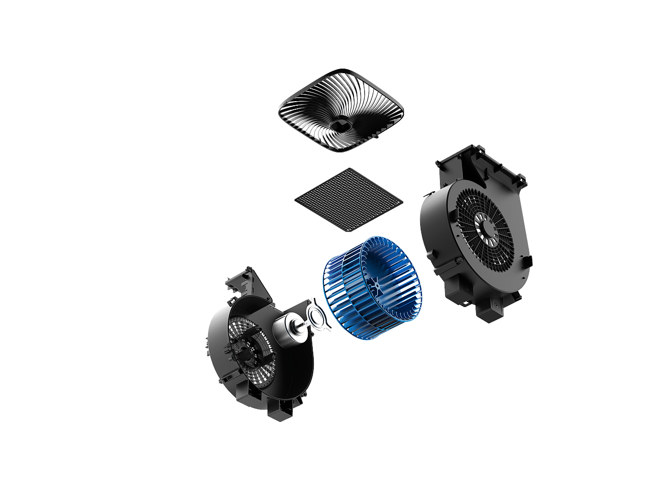 美的空气净化器渲染图（图ZMTg3MzMwNzMy） - 产品 - 站酷设计师Zachary87原创素材 - 站酷ZCOOL