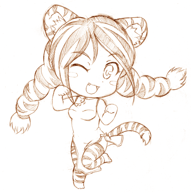 「素材」q版人物绘画参考 part 03|动漫|单幅漫画|漫联教育 - 原创