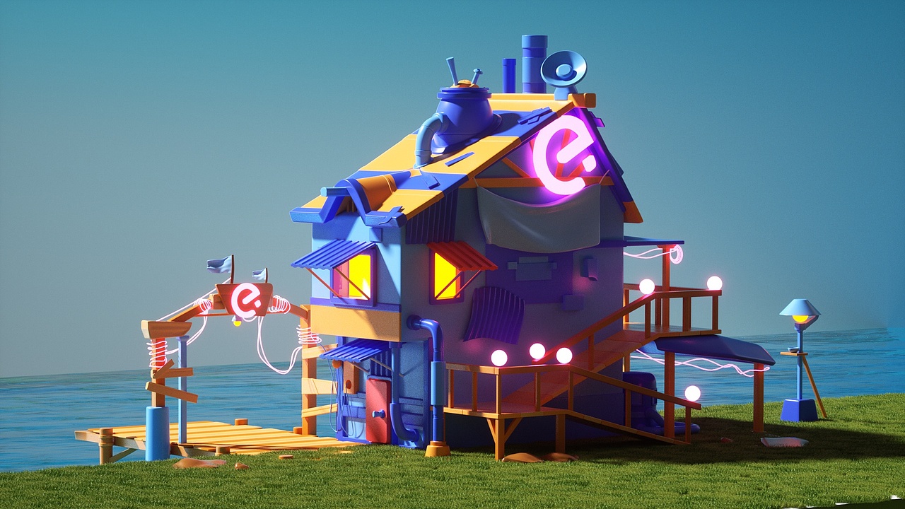 c4d渲染作品小合集