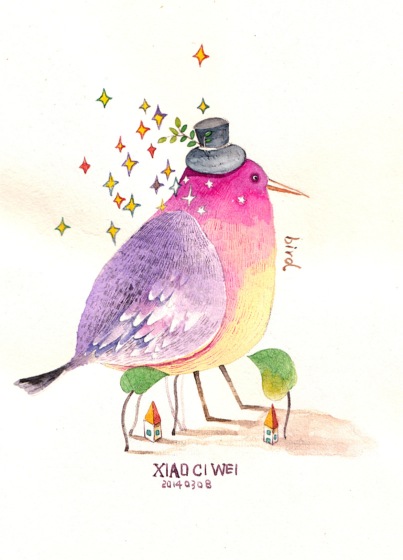 创意动物插画系列|插画|商业插画|小刺猬1 - 原创作品 - 站酷 (zcool)