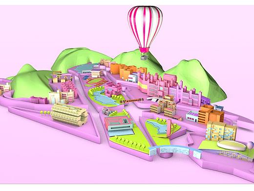 三维数码-2016年课程小组作品（个人主页-ZMjkwMTk2OTI=） - 建筑/空间 - 站酷设计师锦鹅原创素材 - 站酷ZCOOL