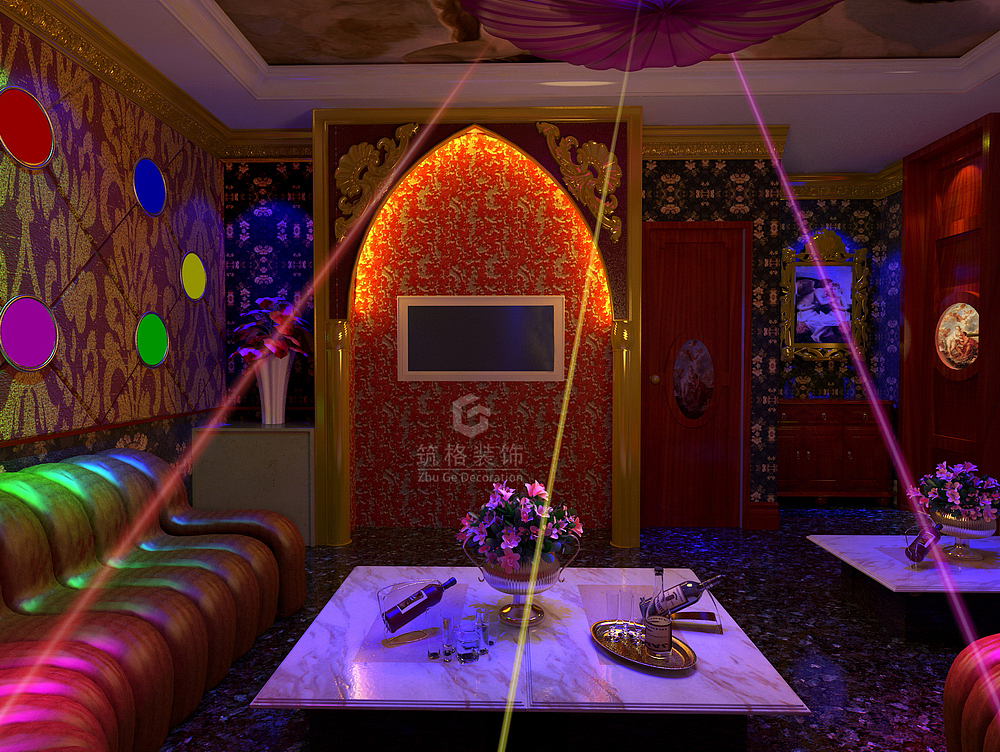 商务KTV设计装修案例丨贵阳主题KTV装修设计公司