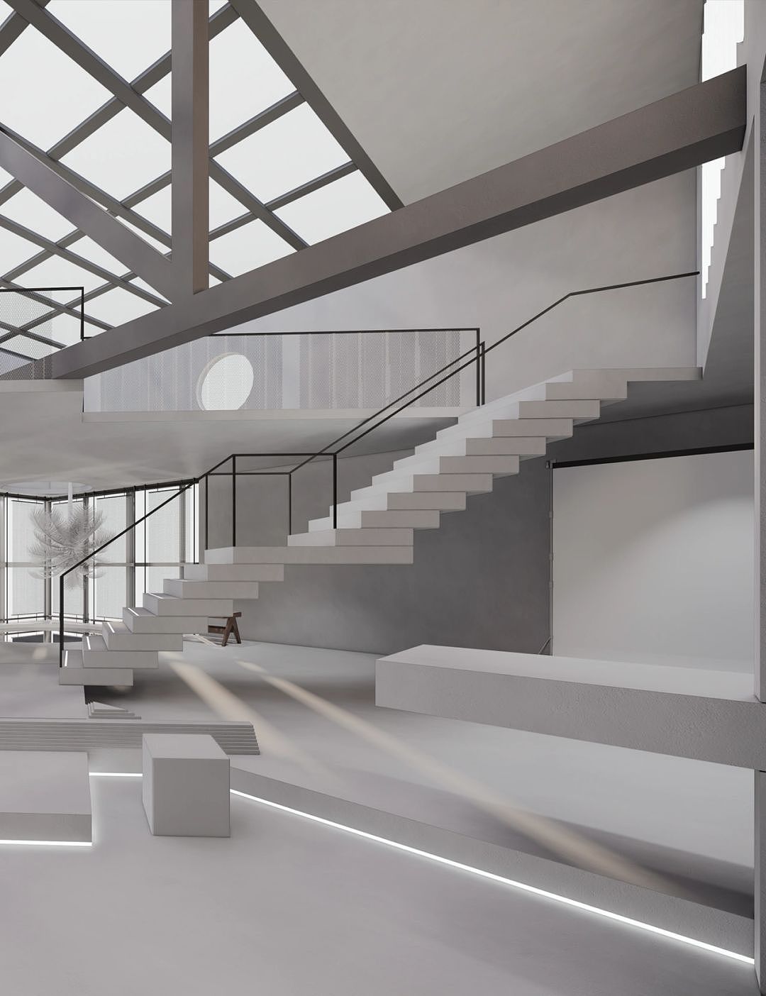 服装店设计-极简风