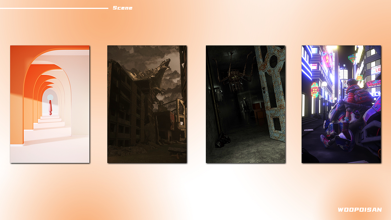 2021渲染年度总结（图ZMjgzMDUzMzky） - 场景 - 站酷设计师Woopoisan原创素材 - 站酷ZCOOL