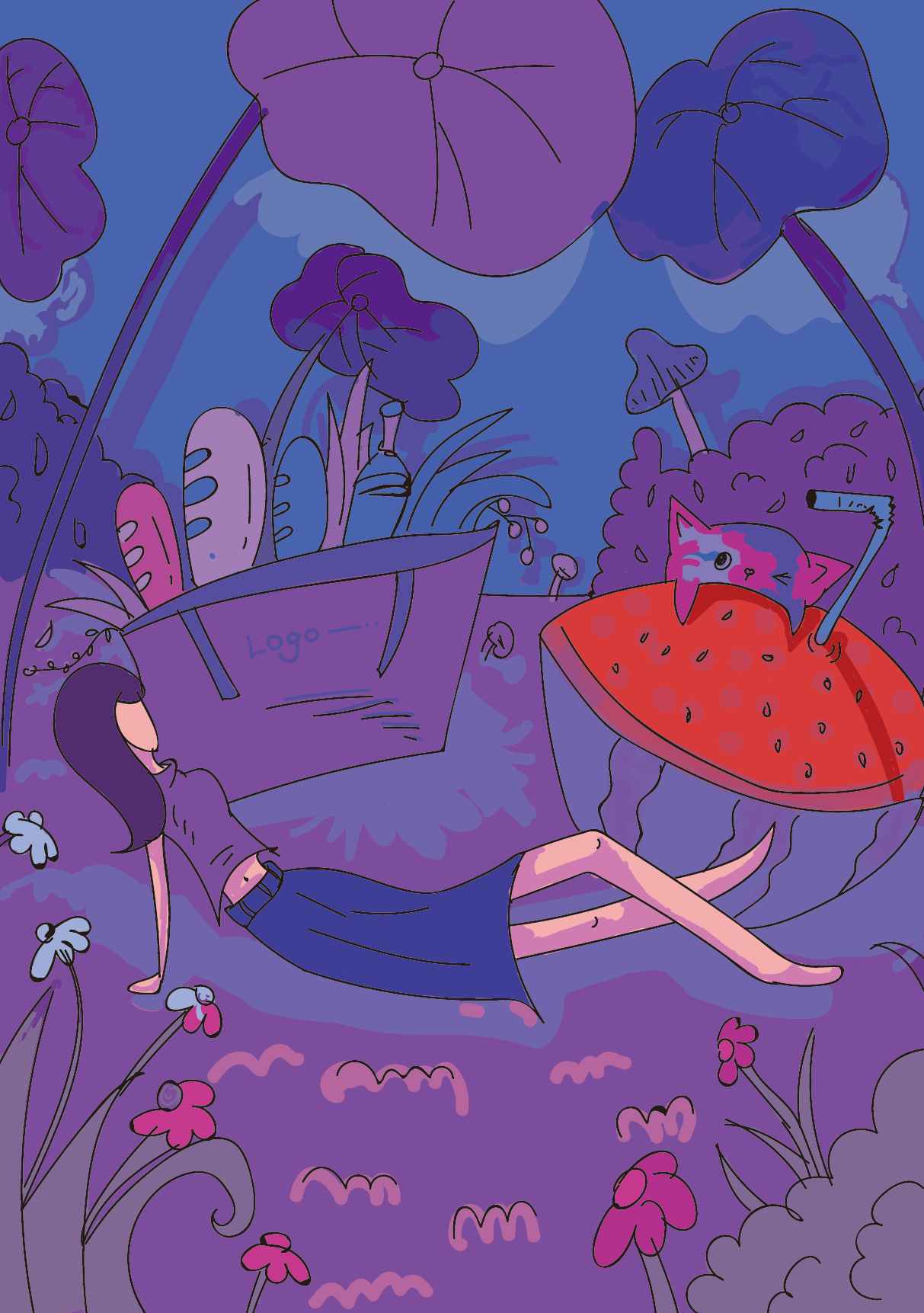 插画ai|插画|插画习作|广告设计与制作 - 原创作品 - 站酷 (zcool)