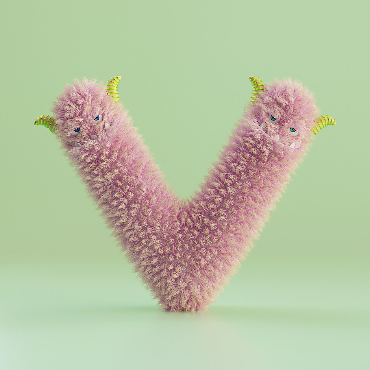 设计分享/ 36 Days Of Type - 2020 Monster