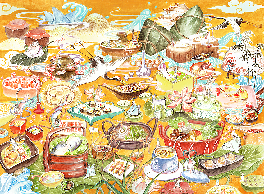 项目作品 no.1 来无锡欢迎炉边座