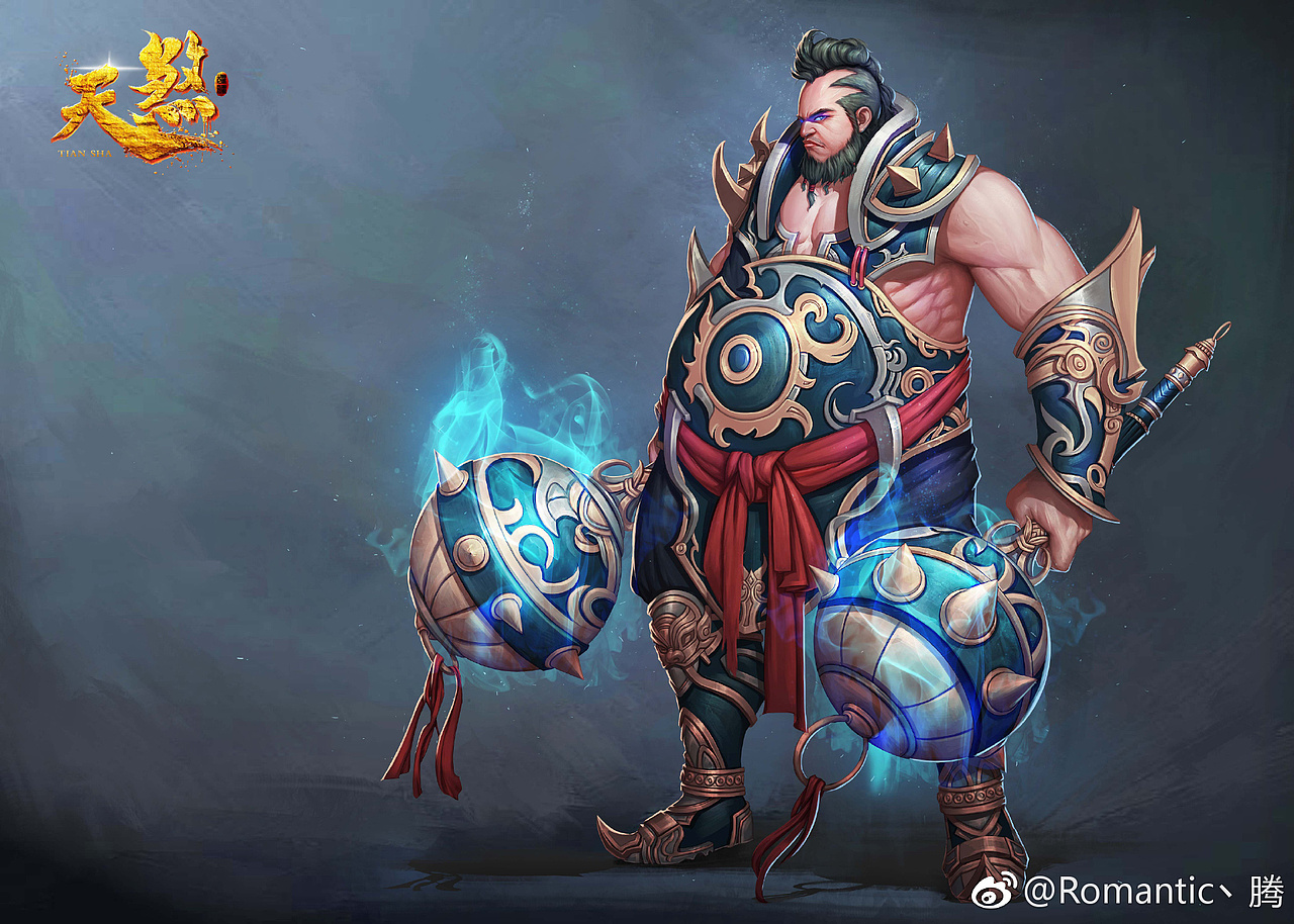 《天煞》（图ZOTExNDczMjA=） - 游戏原画 - 站酷设计师Romantic小腾原创素材 - 站酷ZCOOL