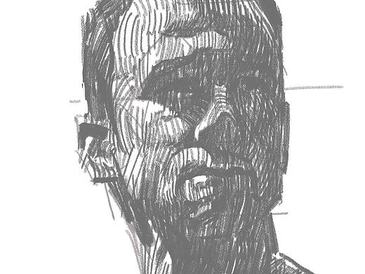 第一次用PS畫速寫嗷