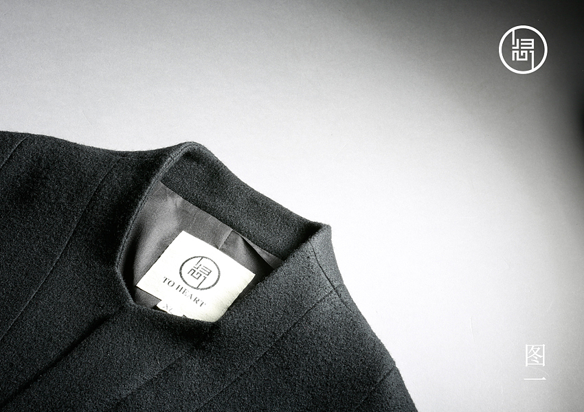 简约小立领,若有若无,有无相生