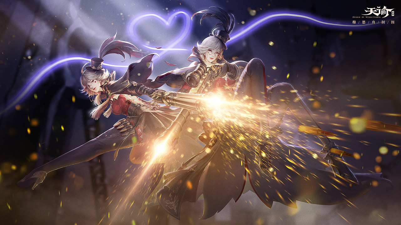 【网易天谕手游】游戏制图系列(二)_穆如思江舟-站酷zcool