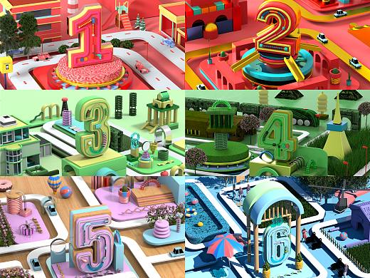 C4D数字场景搭建（个人主页-ZNDg2MDUwNjA=） - 场景 - 站酷设计师OOOOOOOK原创素材 - 站酷ZCOOL