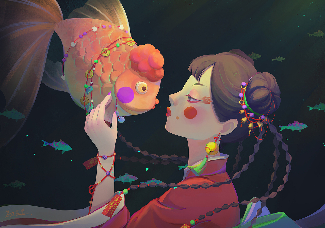 羁绊（图ZMjQ3ODg0ODE2） - 创作习作 - 站酷设计师凹凸凸荼原创素材 - 站酷ZCOOL
