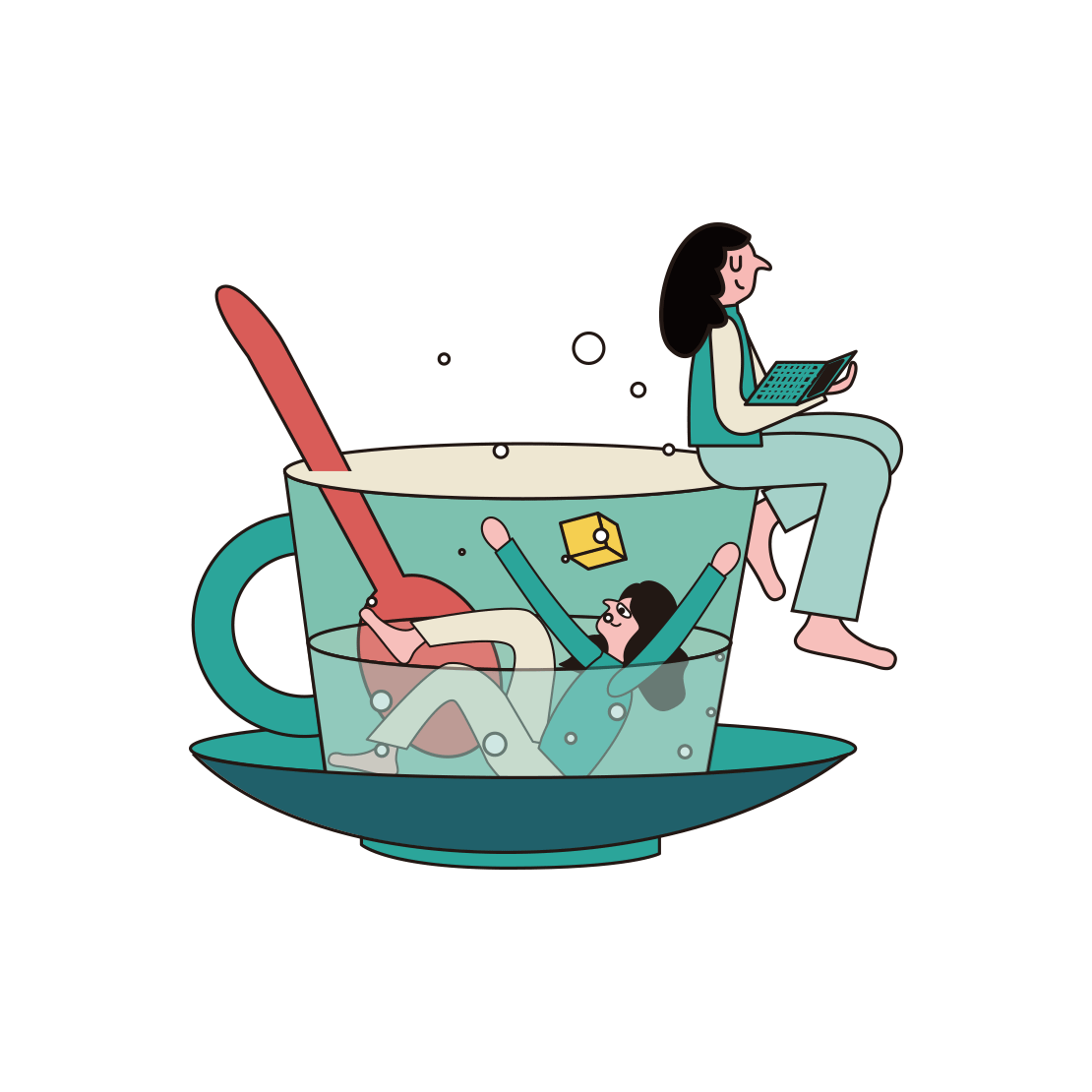 商业插画|NOME家居店铺形象升级插画（图ZMTg1NDYzMDc2） - 商业插画 - 站酷设计师芋头切原创素材 - 站酷ZCOOL