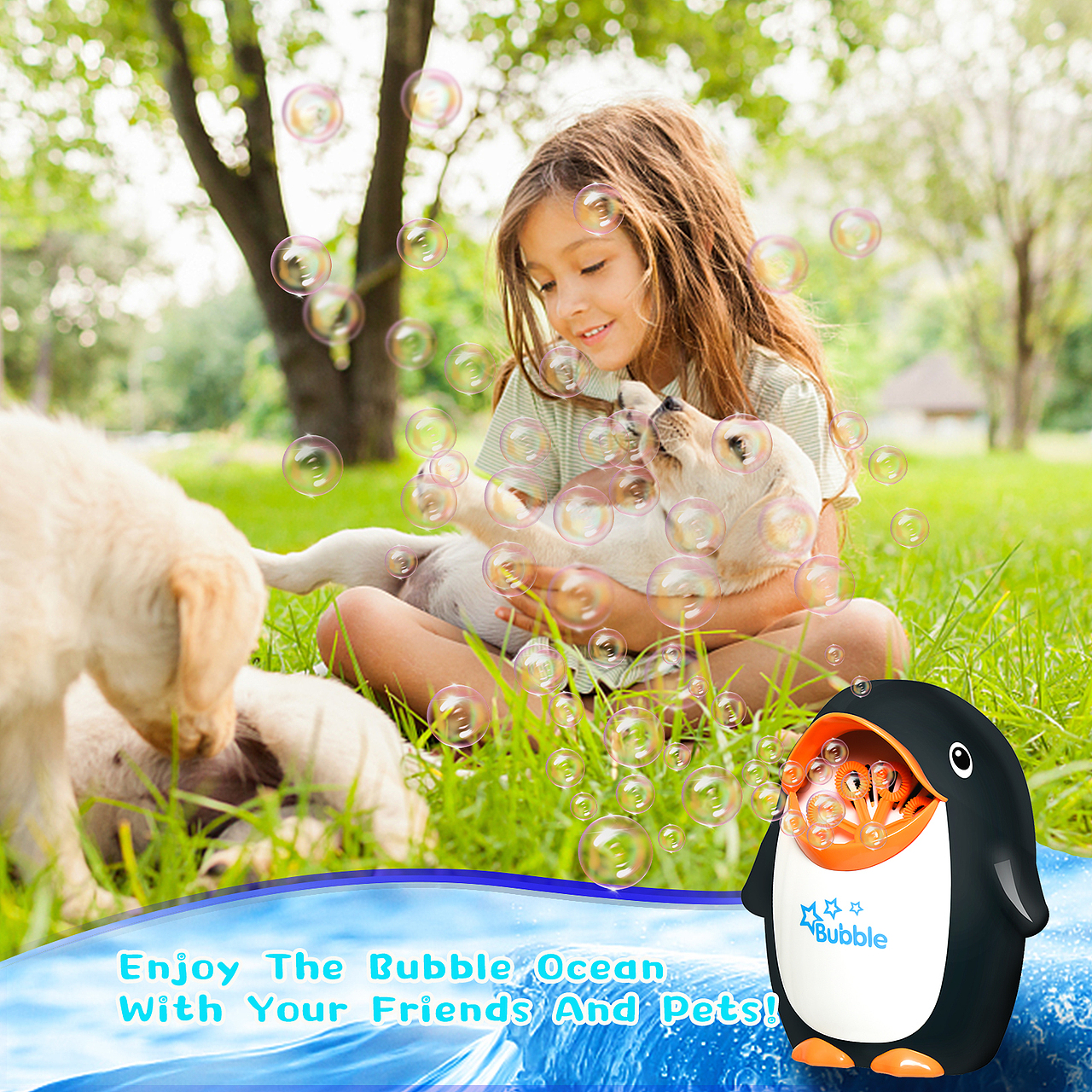 企鹅泡泡机