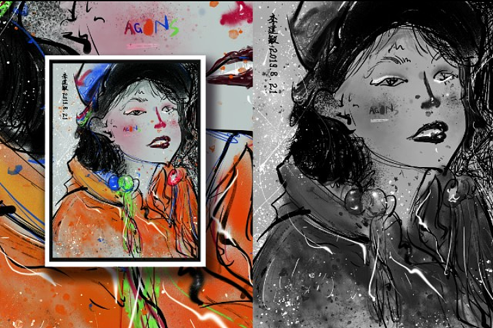 加油啊小李（图ZMTczNTA3ODg4） - 创作习作 - 站酷设计师李梦游原创素材 - 站酷ZCOOL