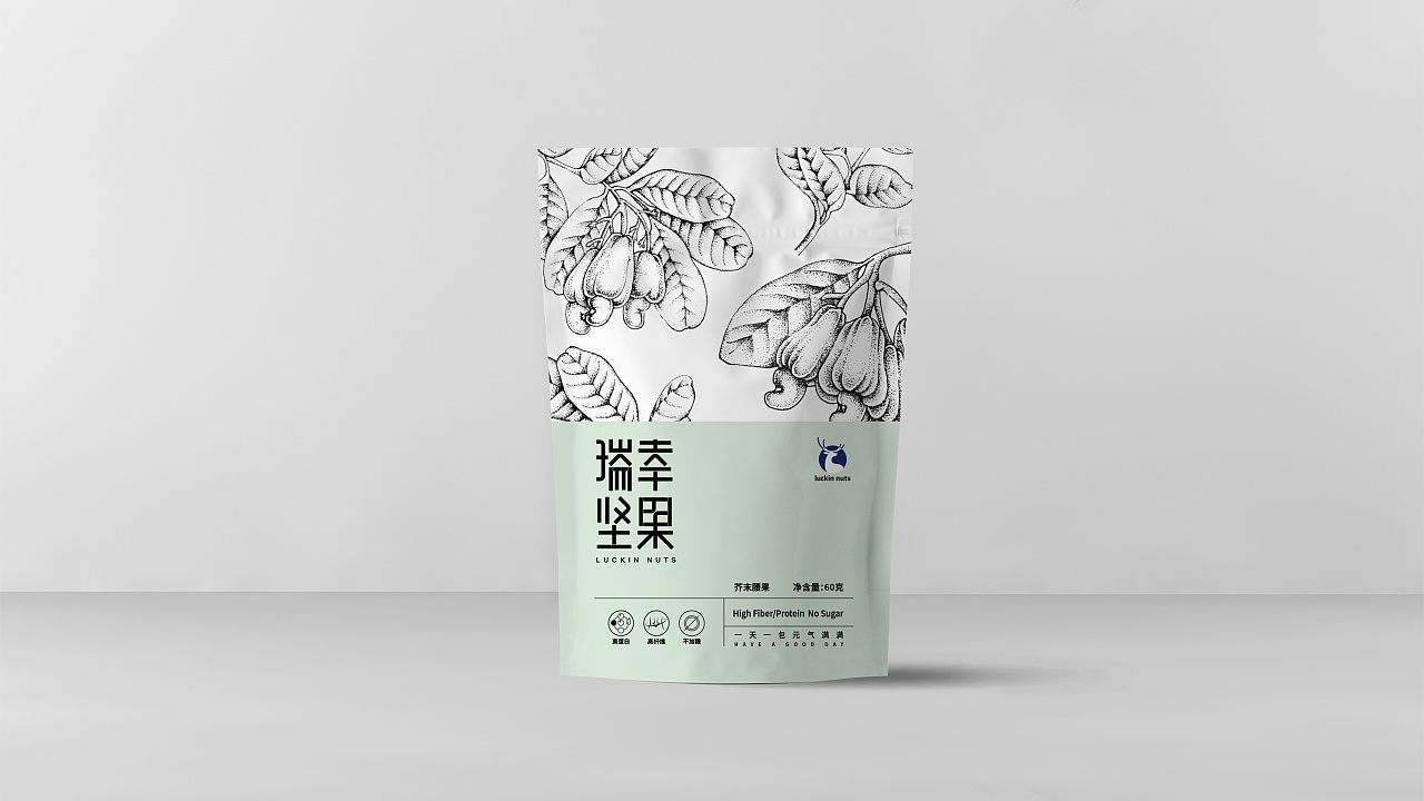 瑞幸坚果包装设计