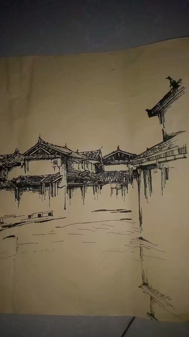 杨小龙签字笔画作