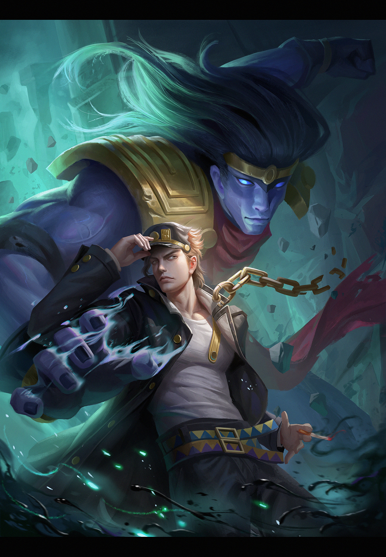 jojo同人（圖ZMjU3NDA3MDMy） - 創(chuàng)作習(xí)作 - 站酷設(shè)計師魅上end_原創(chuàng)素材 - 站酷ZCOOL