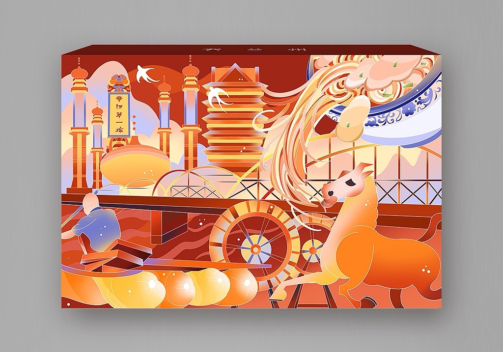 兰州城市插画设计（图ZMzc5MDIyMDQ0） - 商业插画 - 站酷设计师阿苗儿原创素材 - 站酷ZCOOL