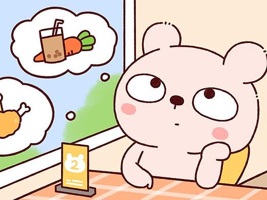 冷兔宝宝爱吃饭篇 —— 网络表情