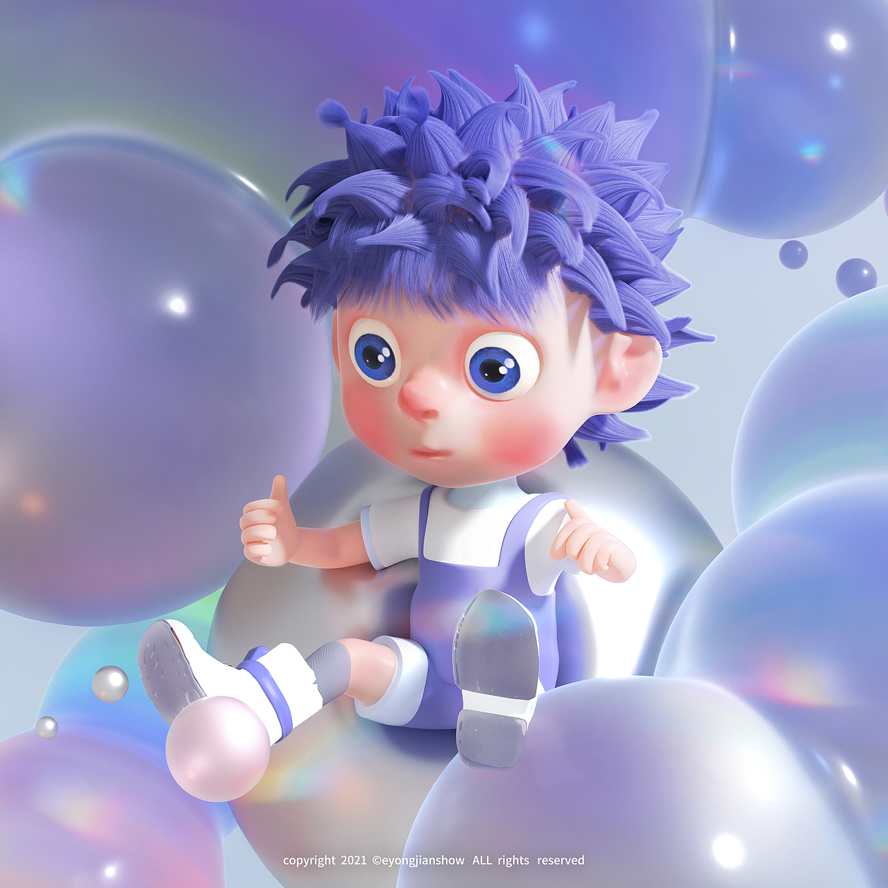 C4D #Veryperi dream(图ZMjg0NjI1OTk2) - 人物/生物 - 站酷设计师恶赖原创素材 - 站酷ZCOOL