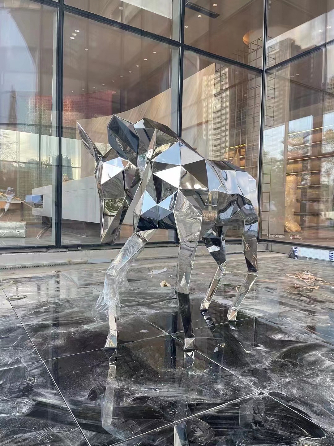 第一批现场安装完毕（图ZMjc3NDk4NDAw） - 家装设计 - 站酷设计师东尚雕塑艺术小Q原创素材 - 站酷ZCOOL