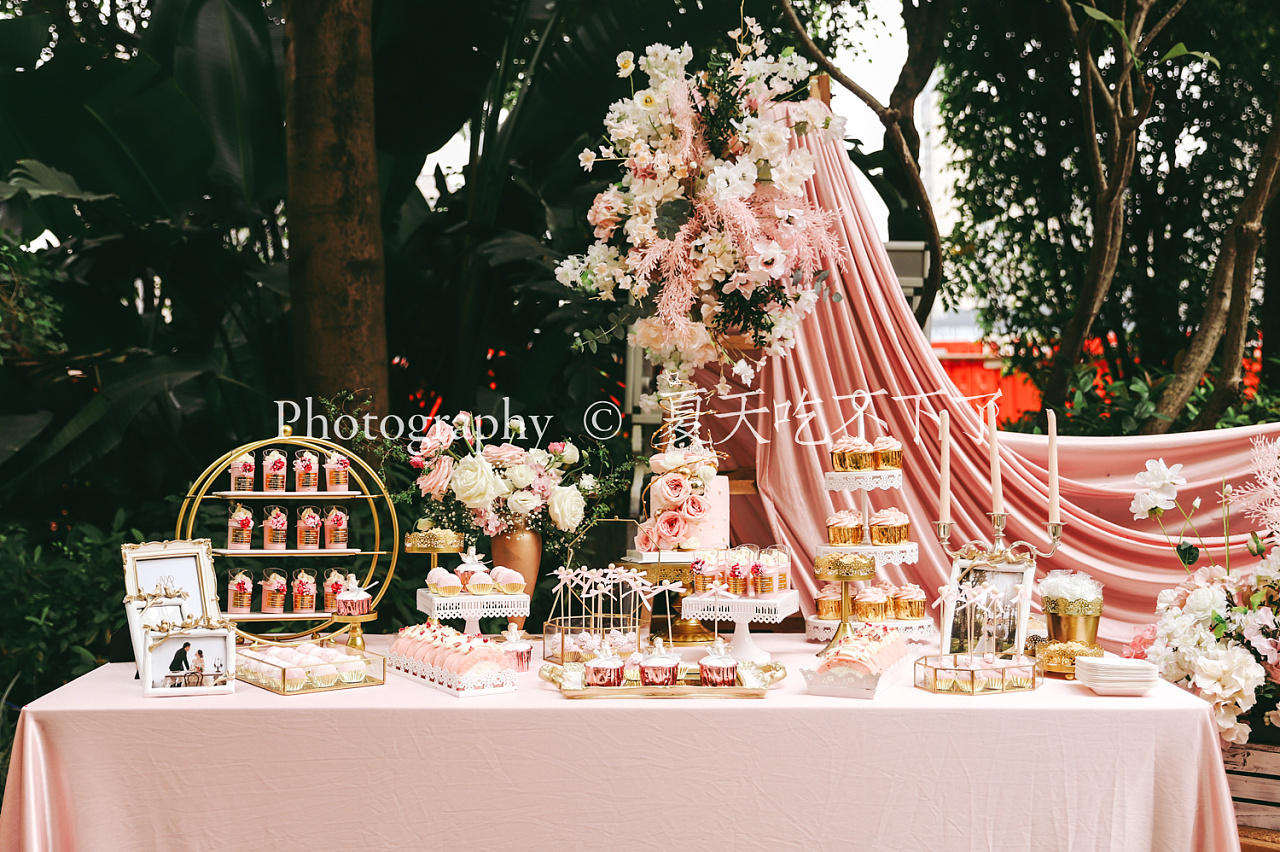 一个婚礼甜品台|摄影|产品摄影|夏天吃不下了 - 原创作品 - 站酷 (ZCOOL)