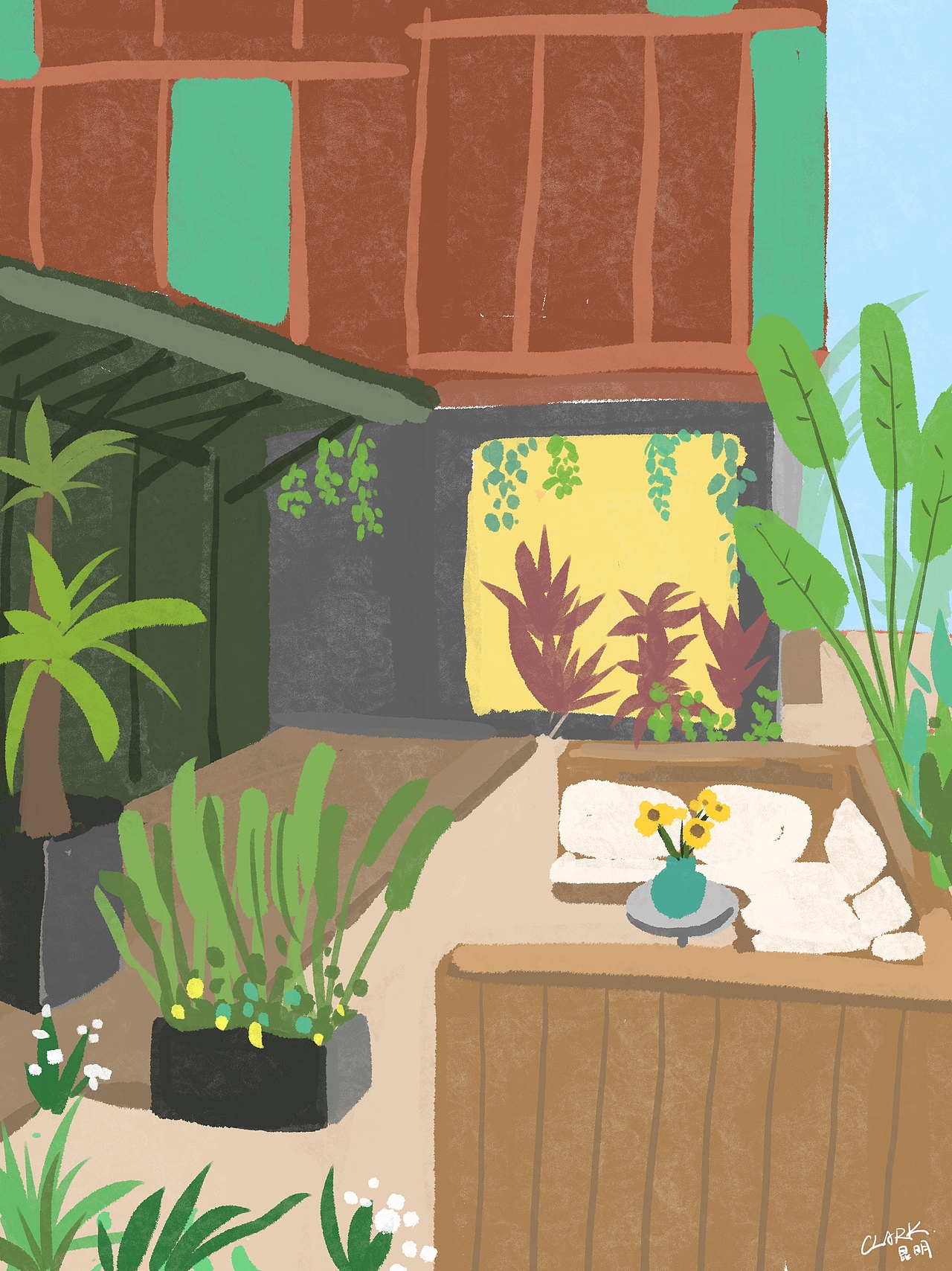 人生一世，草木一秋（图ZMjU4MTYwMjMy） - 艺术插画 - 站酷设计师猛犸Clark原创素材 - 站酷ZCOOL