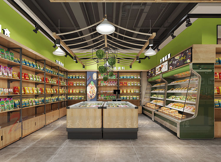 郑州生鲜超市设计-生鲜超市装修设计-郑州生鲜店设计（图ZMjczMDg4OTky） - 商业空间设计 - 站酷设计师tianh18738185869原创素材 - 站酷ZCOOL