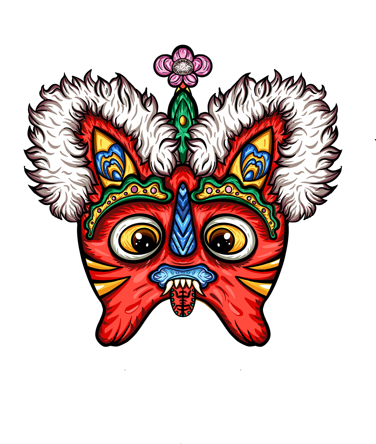 山西非遗布老虎形象设计