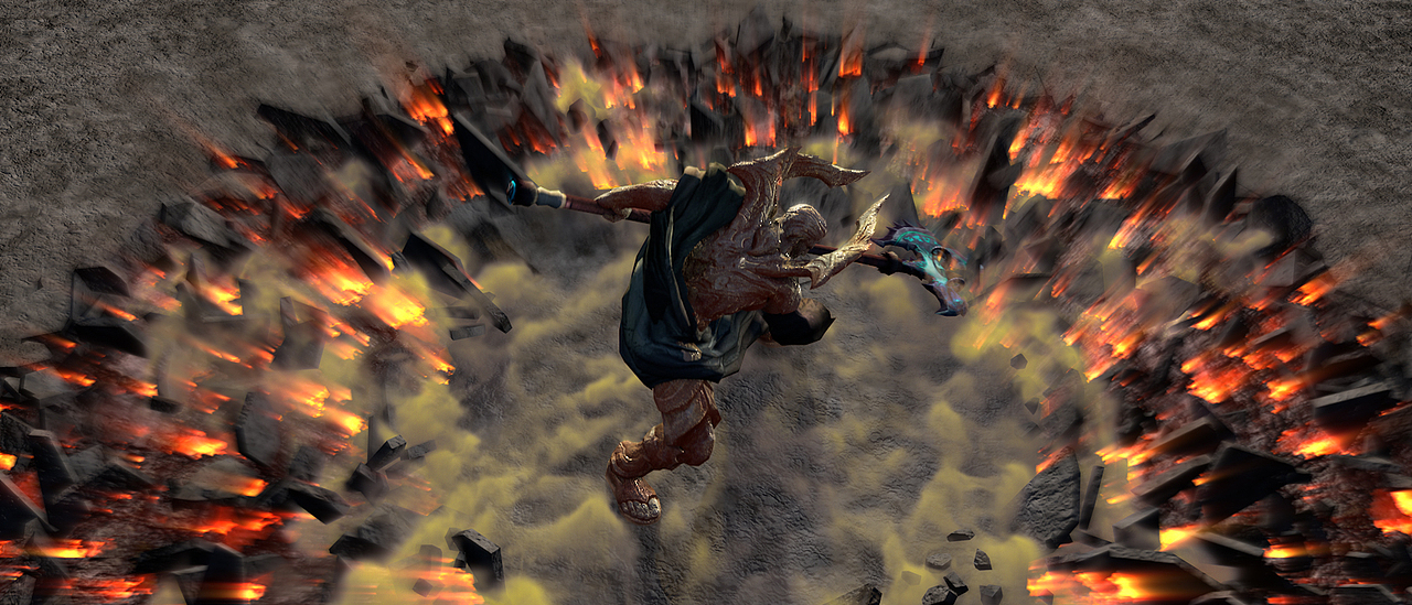 aec4d游戏角色动画特效