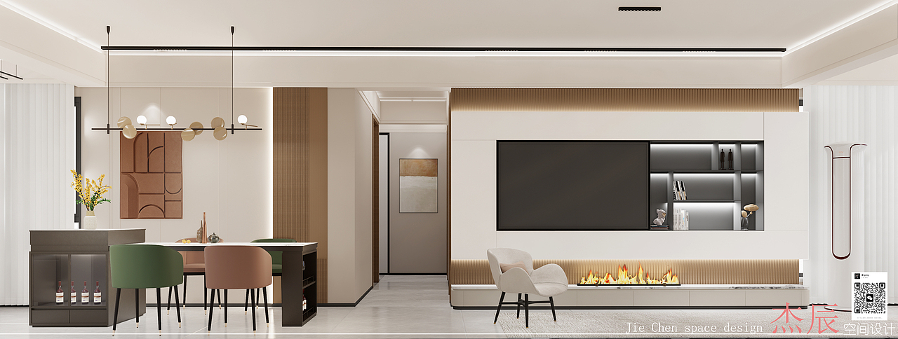 长沙保利堂悦无主灯现代风格（图ZMzUxMTY4NzU2） - 家装设计 - 站酷设计师全案设计唐Sir原创素材 - 站酷ZCOOL