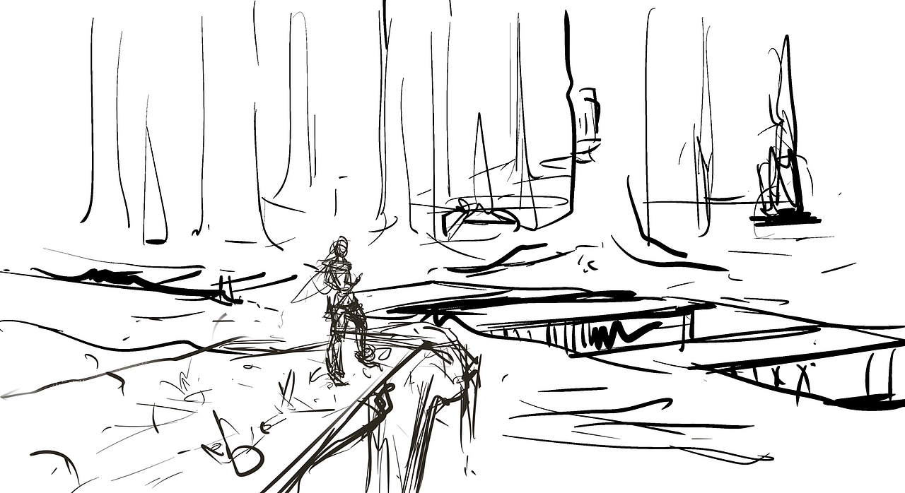 关于一张摄影变成的插画。