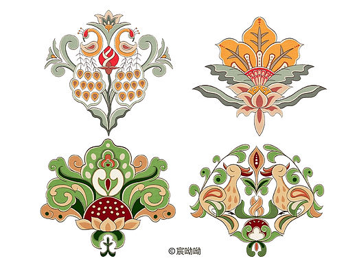 传统纹样图案设计