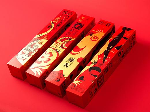 “曙光文创”新年春联门神设计