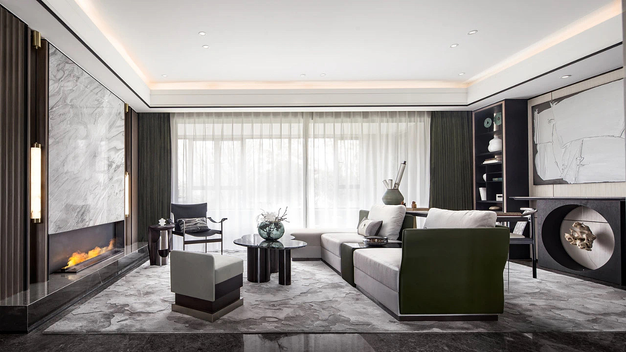 新中式创造出一种简洁而不失韵味的空间氛围