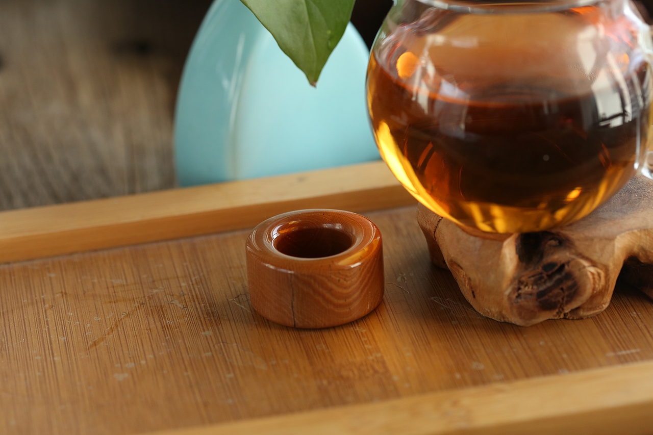 猛犸象牙扳指拍摄