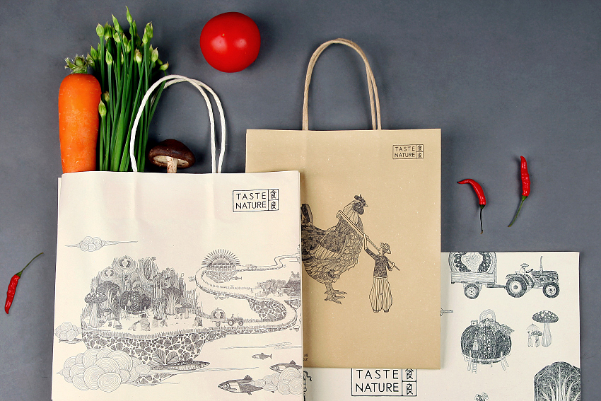 《食良自然食材品牌》